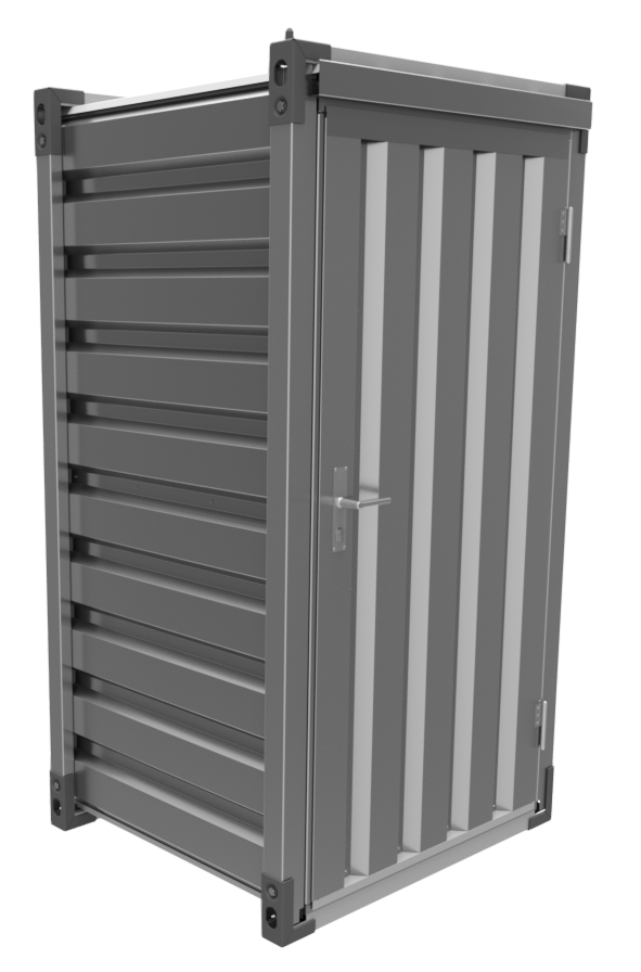 Material container single door - 1.08 × 1.2 m